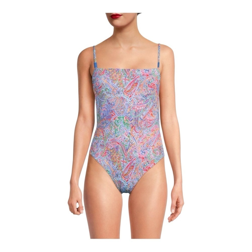 ONIA Juliette Paisley Print One Piece Swimsuit NWT